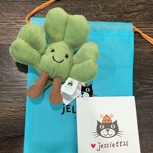 Jellycat Amuseables Siofra Shamrock 2026 NEW 100% Authentic NWT US SHIP FAST